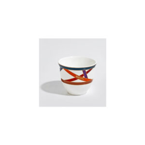NASTRI MULTICOLOR ARABIC CUPS SET OF 6