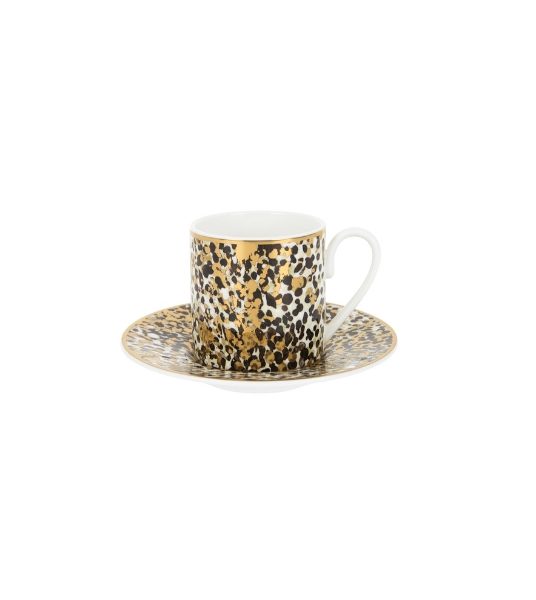 CAMOUFLAGE – COFFEE CUP AND SAUCER – SET OF 6