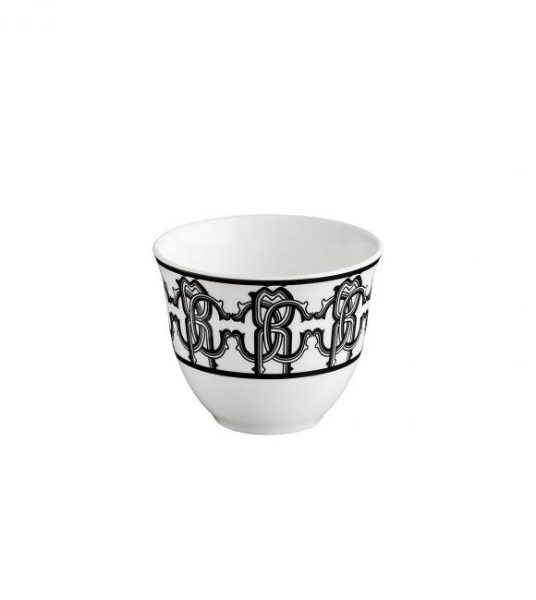 MONOGRAM BLACK ARABIC COFFEE CUPS – SET OF 6