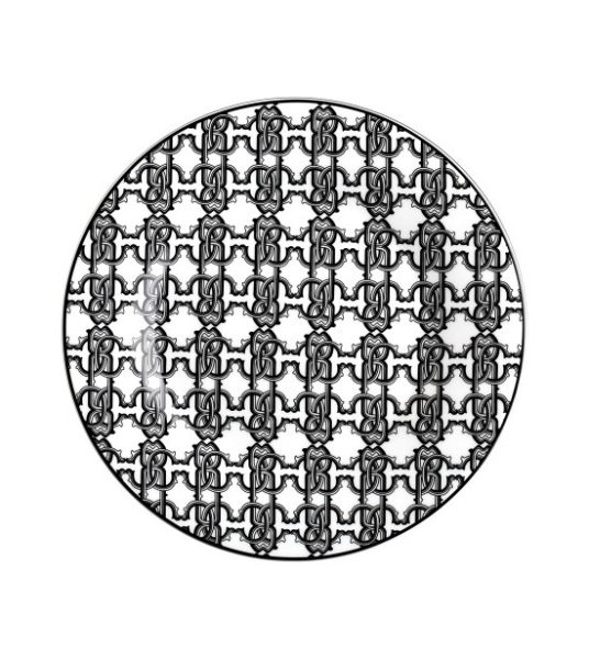MONOGRAM BLACK – DESSERT PLATE – SET OF 6