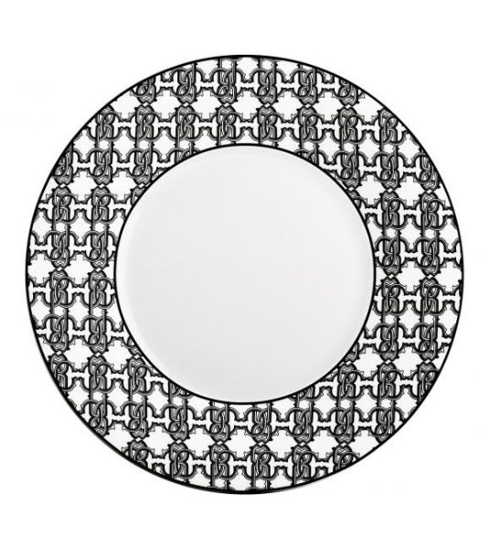 MONOGRAM BLACK – DINNER PLATE – SET OF 6