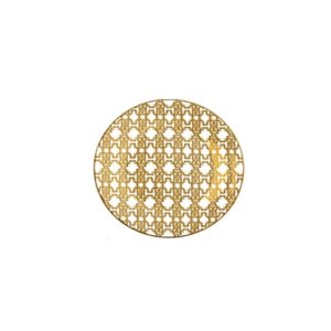 MONOGRAM GOLD – DESSERT PLATE – SET OF 6