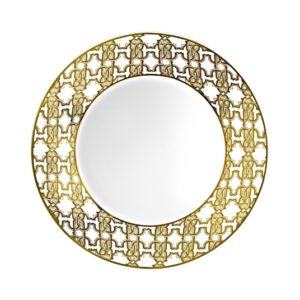 MONOGRAM GOLD – SOUP PLATE – SET OF 6