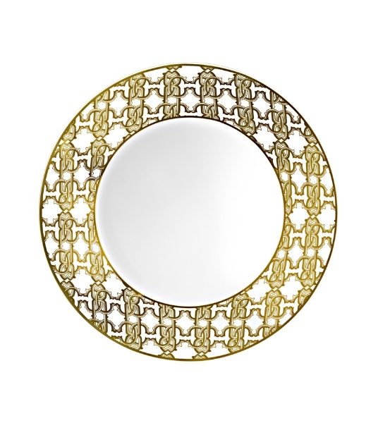MONOGRAM GOLD – SOUP PLATE – SET OF 6