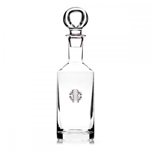 MONOGRAM PLATIN – BOTTLE DECANTER