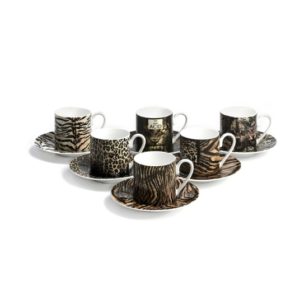 COLLECTION ZERO – COFFEE CUP AND SAUCER – SET OF 6