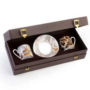 AFRICA – COFFEE CUP AND SAUCER – SET OF 2