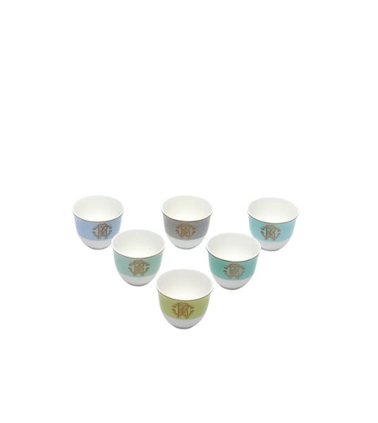 LIZZARD SUNRISE – ARABIC CUPS – SET OF 6