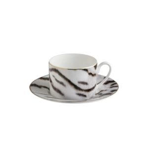 TIGER – TEA CUP AND SAUCER – SET OF 6