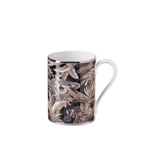 TROPICAL JUNGLE BLACK- MUG
