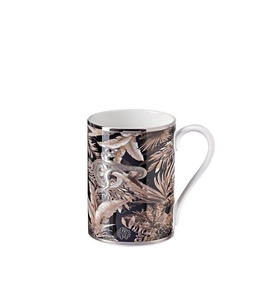 TROPICAL JUNGLE BLACK- MUG