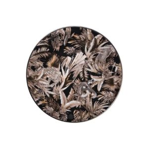 TROPICAL JUNGLE BLACK  – SERVING DISH