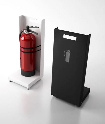 FIRE EXTINGUISHER SUPPORT (BLACK) FIRE EXTINGUISHER SUPPORT (BLACK)