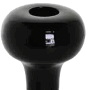 TOB VASE L (BLACK)
