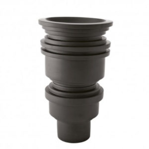 CERAMIC RING BOWL – GOLDEN BLACK – HIGH