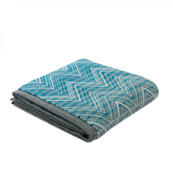 STONE HAND TOWEL 70X40.single unit – PETROL MULTICOLOR