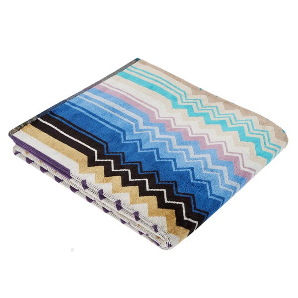 GIACOMO BATH SHEET 100X150 – TURQOISE MULTICOLOR