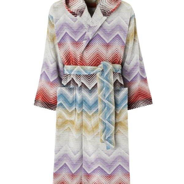 MAREA HOODED BATHROBE – MULTICOLOR MAREA HOODED BATHROBE – MULTICOLOR
