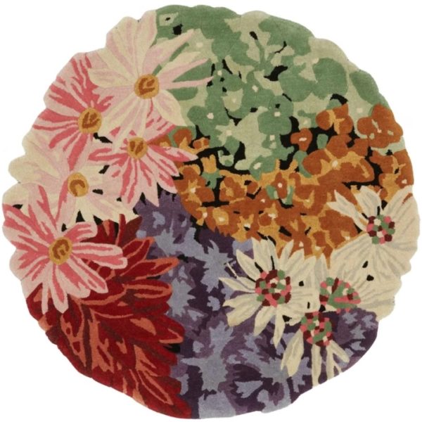 RAJMAHAL RUG – MULTICOLOR – DIAM. 150