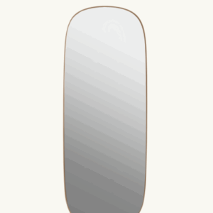 MUUTO – 21917 – FRAMED MIRROR – LARGE – ROSE/CLEAR