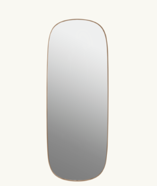 MUUTO – 21917 – FRAMED MIRROR – LARGE – ROSE/CLEAR