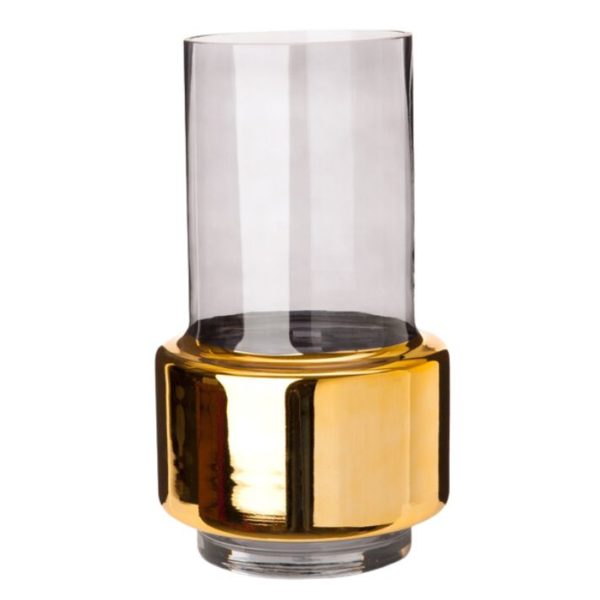 LOBBY VASE – SMOKED GLASS